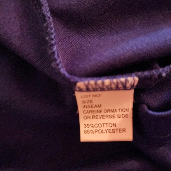 Royal Blue Red & White Ribbed Striped Mock Neck Maxi Column Knit Dress - Picture 13 of 15